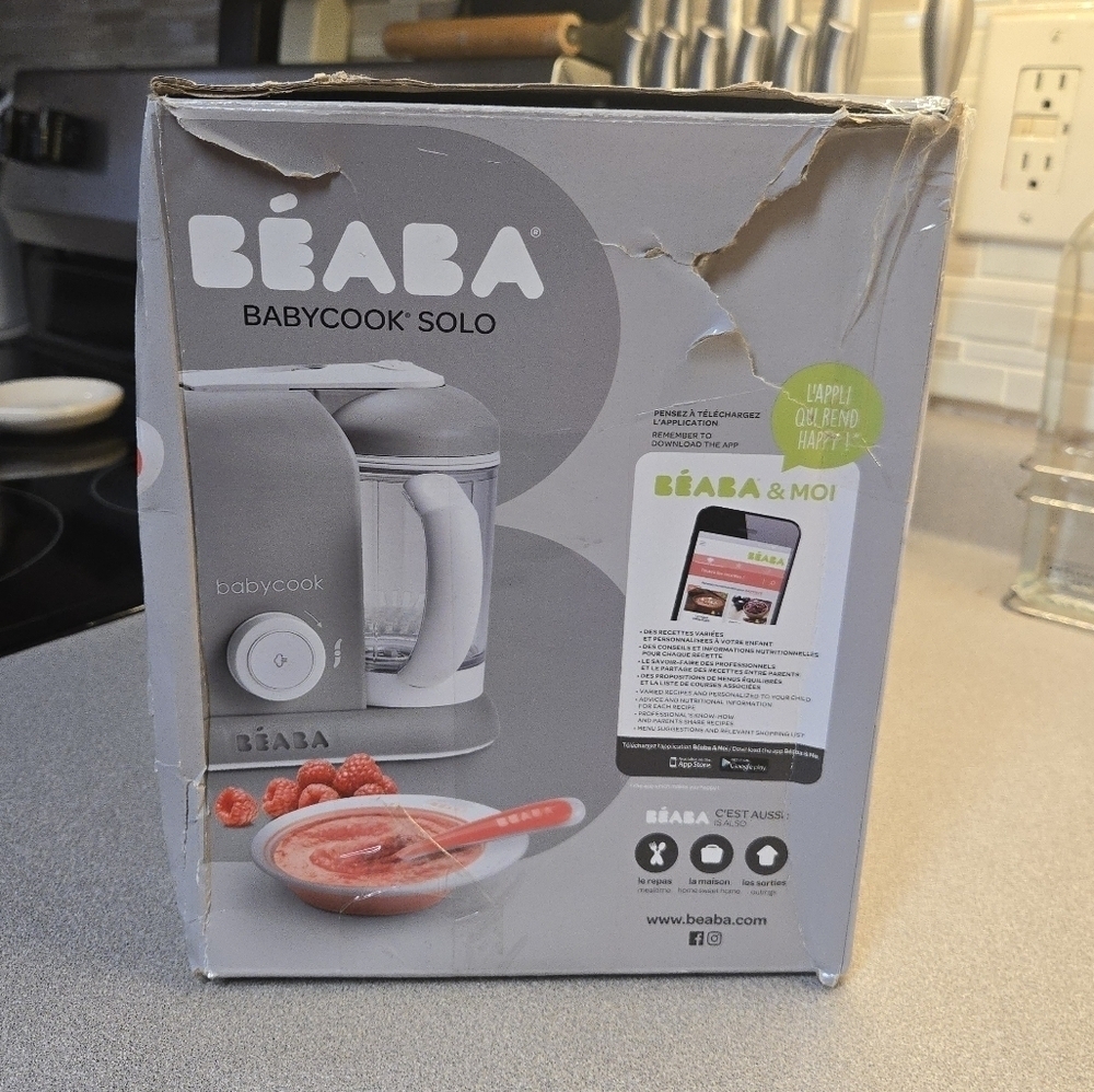 Beaba Babycook Solo Baby Food Maker Processor Cloud - Picture 3 of 12